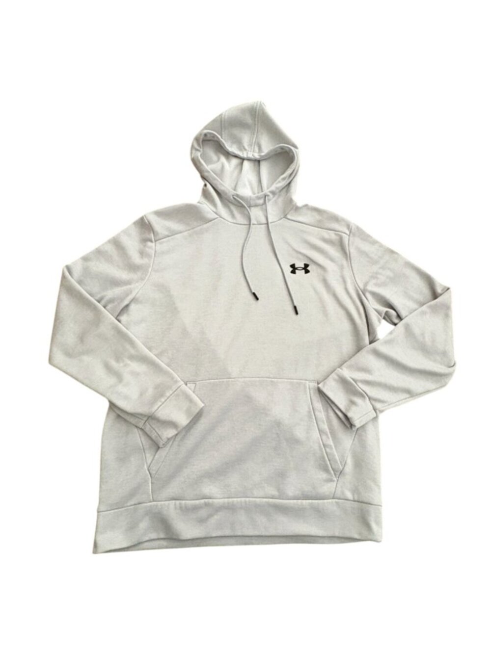 Under Armour Mens Fleece Twist Hoodie/Sweatshirt-Gray-Large-GUC